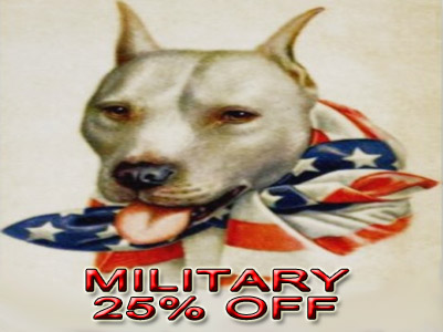 military discount PitBull registration